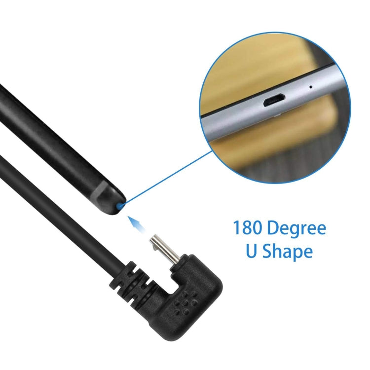 U-shaped Micro USB Male to Female Extension Cable by buy2fix