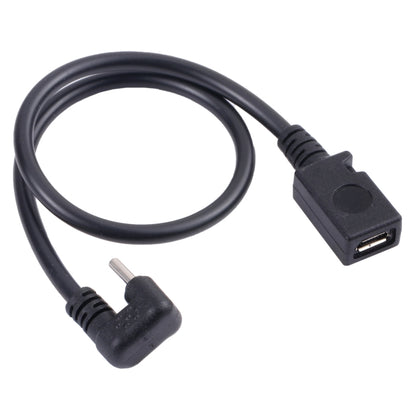 U-shaped USB-C / Type-C Male to Micro USB Female Extension Cable by buy2fix