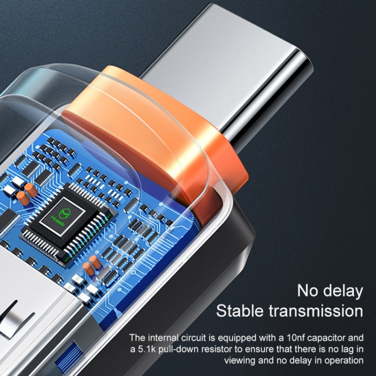 MCDODO USB 3.0 Female to USB-C / Type-C Male OTG Converter USB Flash Disk - OTG Adapter by Mcdodo | Online Shopping UK | buy2fix