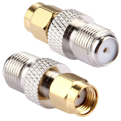 2 PCS F Female to RP-SMA Male Connector by buy2fix