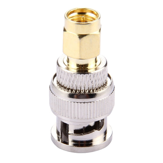 2 PCS BNC Male to SMA Male Connector - Connector by buy2fix | Online Shopping UK | buy2fix