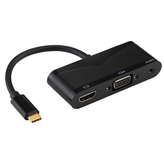 V83 USB-C / Type-C to 4K HDMI / VGA + 3.5mm Audio + USB Multi-function Adapter by buy2fix