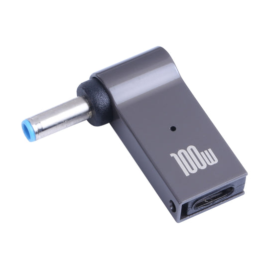 100-W-USB-C-/Typ-C-Buchse auf 4,5 x 3,0 mm DC-Stecker, Computer-Ladeadapter für HP