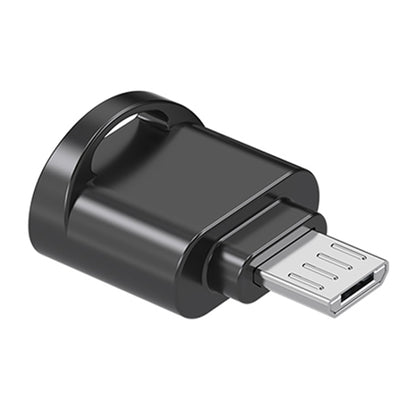 Micro USB to TF Card Adapter Mini TF Card Reader(Black) by buy2fix