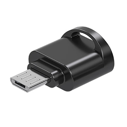 Micro USB to TF Card Adapter Mini TF Card Reader(Black) by buy2fix