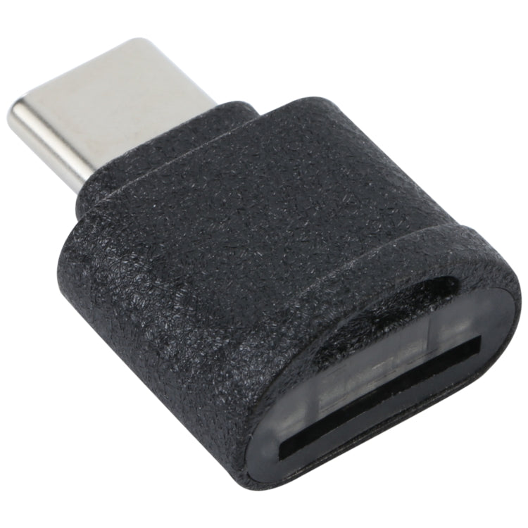 USB-C / Type-C to TF Card Adapter Mini TF Card Reader(Black) by buy2fix