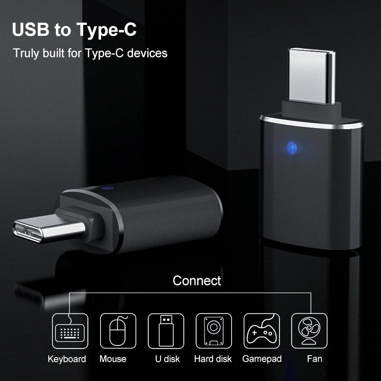 USB to Type-C / USB-C OTG USB Flash Driver (Gold) by buy2fix