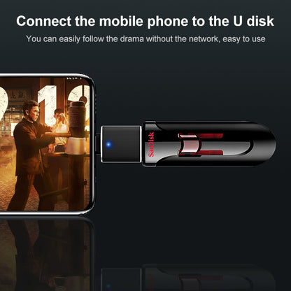 USB to Type-C / USB-C OTG USB Flash Driver (Gold) by buy2fix