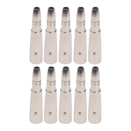 10 PCS LZ1164-1 6.35mm XRL Female to Male Audio Adapter - Microphone Audio Cable & Connector by buy2fix | Online Shopping UK | buy2fix