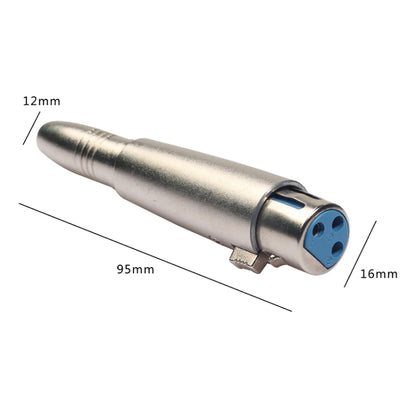 10 PCS LZ1163-1 6.35mm XRL Female to Female Audio Adapter - Microphone Audio Cable & Connector by buy2fix | Online Shopping UK | buy2fix
