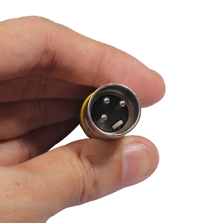 2055MFF-03 2 In1 XLR Male to Double Female Microphone Audio Cable, Length: 0.3m(Black) - Microphone Audio Cable & Connector by buy2fix | Online Shopping UK | buy2fix