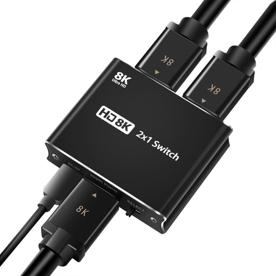 Commutateur unidirectionnel NK-W80 8K UHD HDMI 2X1