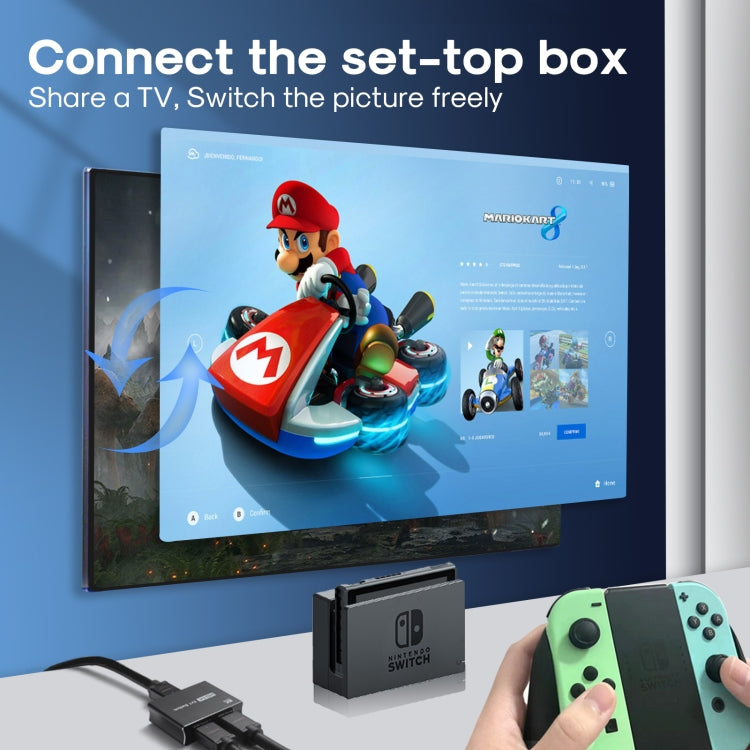 NK-W80 8K UHD HDMI 2X1 One-way Switch by buy2fix