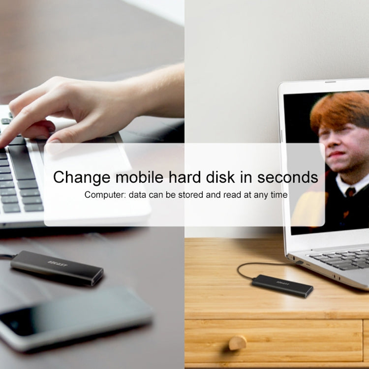 EZCast S8000 Solid State Hard Disk Box (Black) by buy2fix