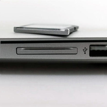 BASEQI Hidden Aluminum Alloy SD Card Case for Lenovo Ideapad 320S Laptop - Card Case by buy2fix | Online Shopping UK | buy2fix