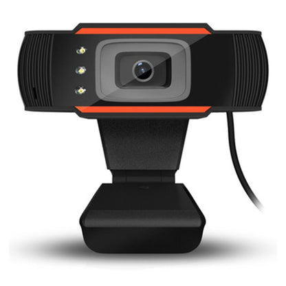 A870C3 480P Webcam USB Plug Computer Web Camera with Sound Absorption Microphone & 3 LEDs, Cable Length: 1.4m by buy2fix