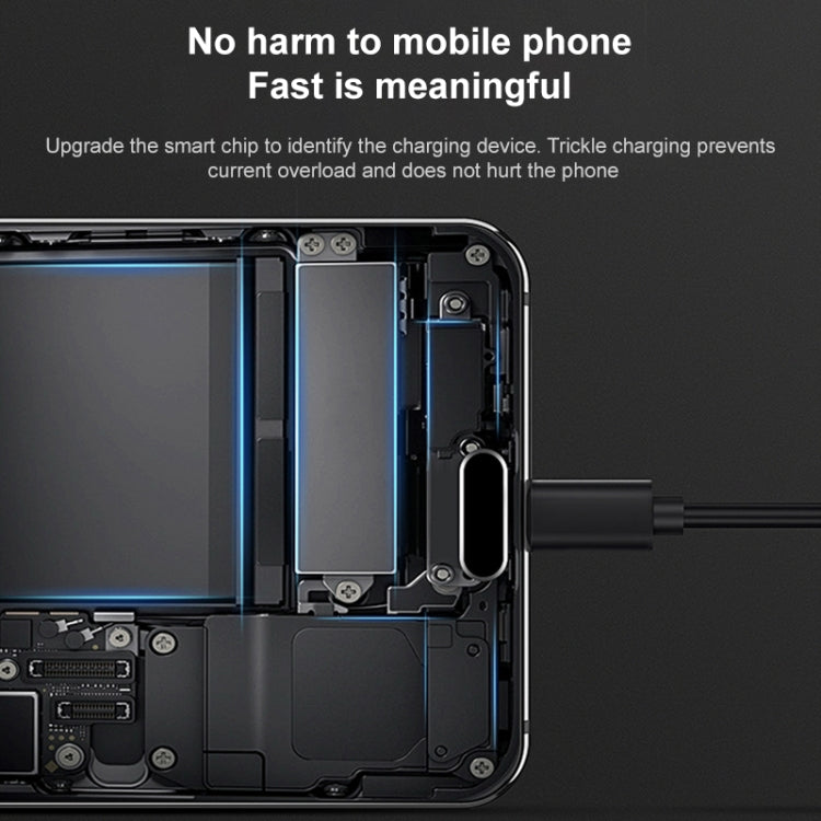 USB 2.0 / 3.1 to Type-C Fast Charging Data Cable, Length: 1m by buy2fix