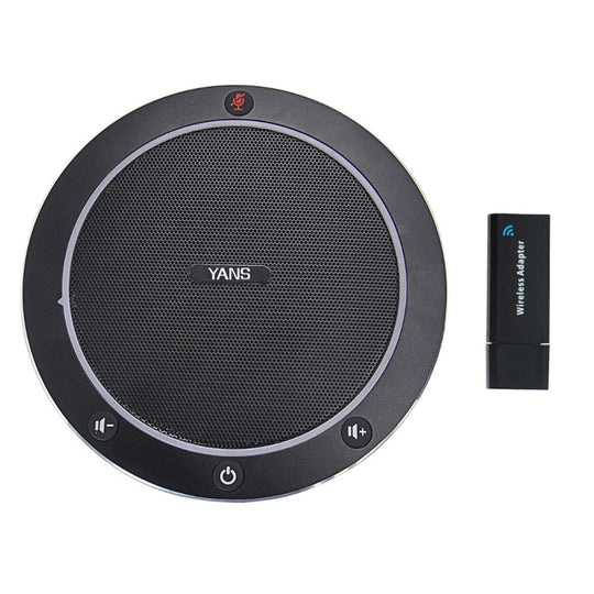 YANS YS-M61W Video Conference Wireless Omnidirectional Microphone(Black)