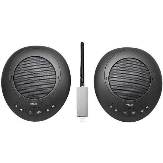 YANS YS-M31L 2.4G Video Conference Wireless Omnidirectional Microphone (Black)