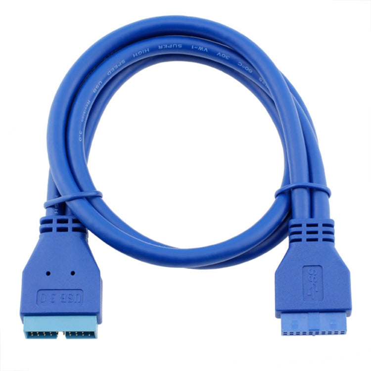 5Gbps USB 3.0 20 Pin Female to Male Extension Cable Mainboard Extender, Cable Length: 50cm by buy2fix