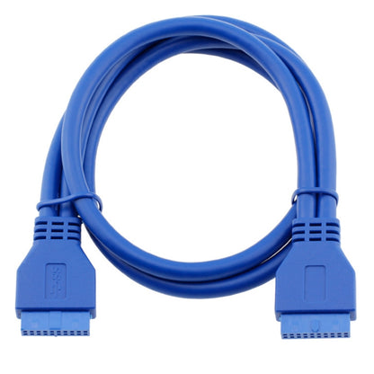 5Gbps USB 3.0 20 Pin Female to Female Extension Cable Mainboard Extender, Cable Length: 50cm by buy2fix