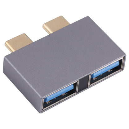2 x USB Female to 2 x USB-C / Type-C Male Adapter by buy2fix