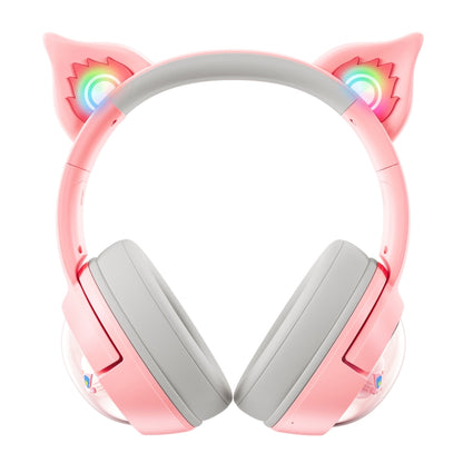 B5 Cat Ear Design USB-C / Type-C RGB Wireless Bluetooth HiFi Headset (Pink) by buy2fix
