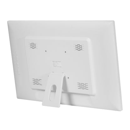 21.5 inch LED Display Digital Photo Frame with Holder & Remote Control, US Plug(White) - 15 inch Above by buy2fix | Online Shopping UK | buy2fix