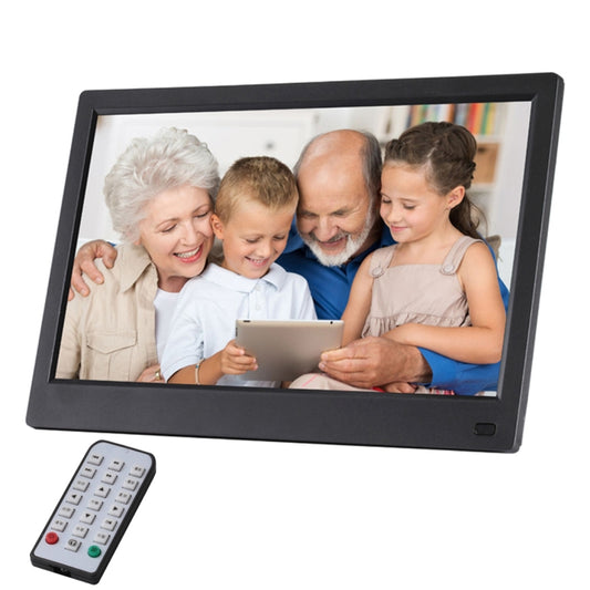 11.6 inch FHD LED Display Digital Photo Frame with Holder & Remote Control, MSTAR V56 Program, Support USB / SD Card Input (Black) - 11-15 inch by buy2fix | Online Shopping UK | buy2fix