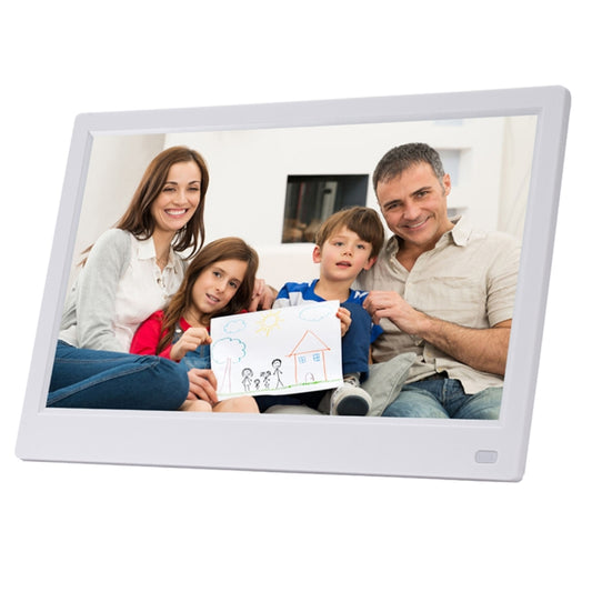 11.6 inch FHD LED Display Digital Photo Frame with Holder & Remote Control, MSTAR V56 Program, Support USB / SD Card Input (White) - 11-15 inch by buy2fix | Online Shopping UK | buy2fix