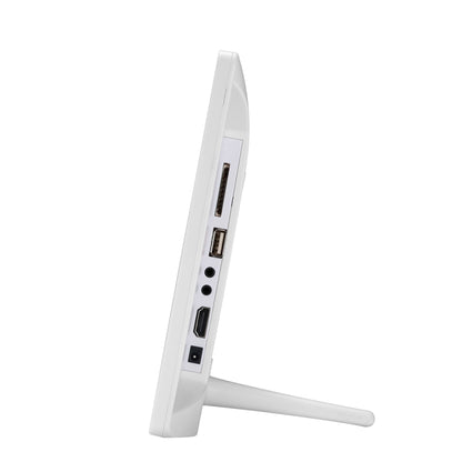 11.6-inch IPS Digital Photo Frame Full View 1920*1080 Electronic Photo Album Advertising Machine(White) - 11 inch Below by buy2fix | Online Shopping UK | buy2fix