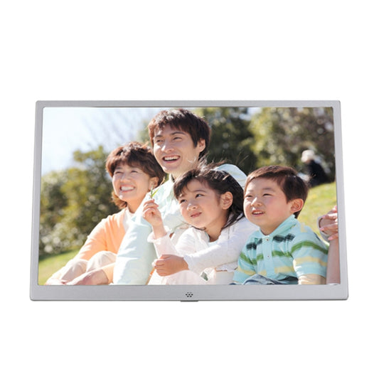 15-inch Digital Photo Frame Electronic Photo Frame Ultra-narrow Side Support 1080P Wall-mounted Advertising Machine(Silver Grey) - 11-15 inch by buy2fix | Online Shopping UK | buy2fix