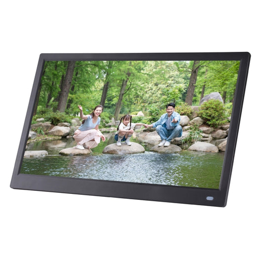 15.6 inch FHD LED Display Digital Photo Frame with Holder & Remote Control, MSTAR V53 Program, Support USB / SD Card Input(Black) - 15 inch Above by buy2fix | Online Shopping UK | buy2fix