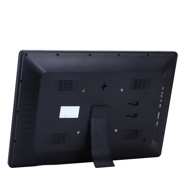 17 inch Display Rack Container Advertising Machine Digital Photo Frame Support Water Subtitles(Black) - 15 inch Above by buy2fix | Online Shopping UK | buy2fix