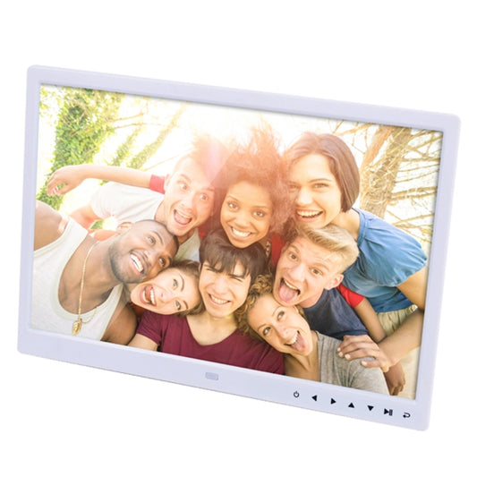 15.0 inch LED Display Digital Photo Frame with Holder / Remote Control, Allwinner, Support USB / SD Card Input / OTG(White) - 11-15 inch by buy2fix | Online Shopping UK | buy2fix
