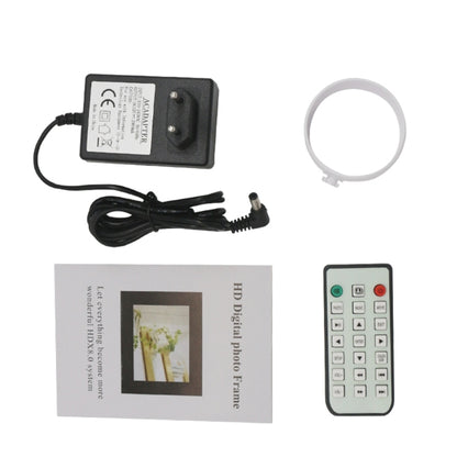 17.0 inch LED Display Digital Photo Frame with 7-keys Touch Button Control / Holder / Remote Control, Allwinner Technology, Support USB / SD Card Input / OTG, US/EU/UK Plug(White) - 15 inch Above by buy2fix | Online Shopping UK | buy2fix