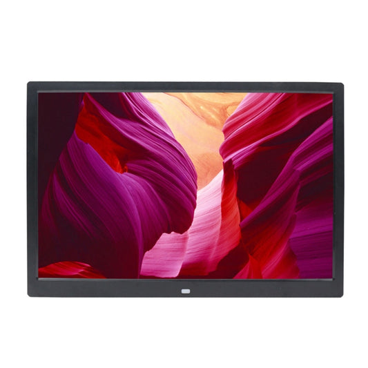 17.0 inch LED Display Digital Photo Frame with Holder / Remote Control, Allwinner Technology, Support USB / SD Card Input / OTG, US/EU/UK Plug(Black) - 15 inch Above by buy2fix | Online Shopping UK | buy2fix