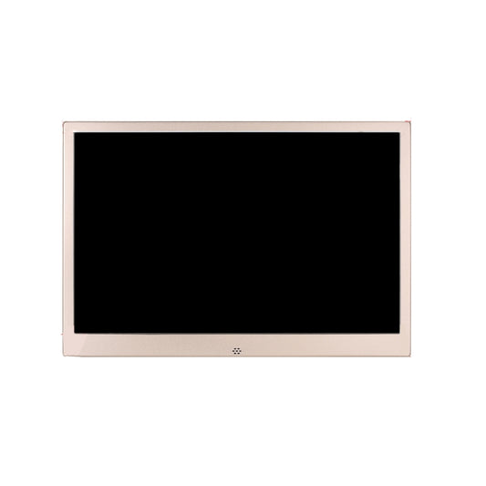 HSD1504 15.4 inch LED 1280x800 High Resolution Display Digital Photo Frame with Holder and Remote Control, Support SD / MMC / MS Card / USB Port, EU Plug(Gold) - 15 inch Above by buy2fix | Online Shopping UK | buy2fix