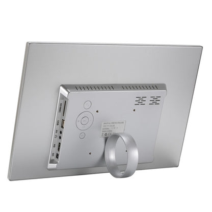 HSD1504 15.4 inch LED 1280x800 High Resolution Display Digital Photo Frame with Holder and Remote Control, Support SD / MMC / MS Card / USB Port, US Plug(Silver) by buy2fix