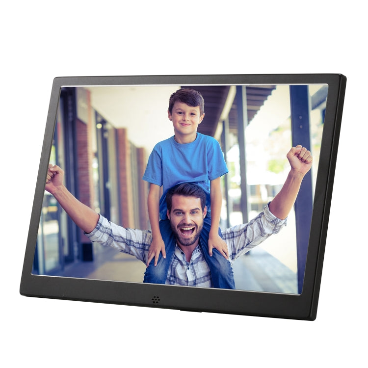 HSD1707 17 inch LED 1440X900 High Resolution Display Digital Photo Frame with Holder and Remote Control, Support SD / MMC / MS Card / USB Port, US Plug(Black) by buy2fix