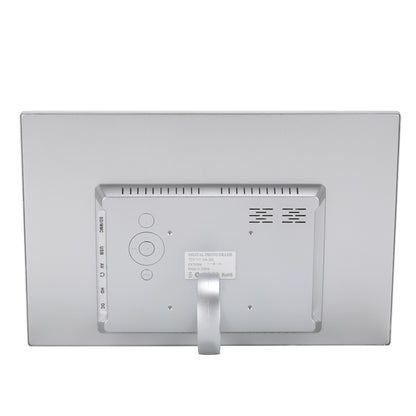 HSD1707 17 inch LED 1440X900 High Resolution Display Digital Photo Frame with Holder and Remote Control, Support SD / MMC / MS Card / USB Port, UK Plug(Silver) - 15 inch Above by buy2fix | Online Shopping UK | buy2fix