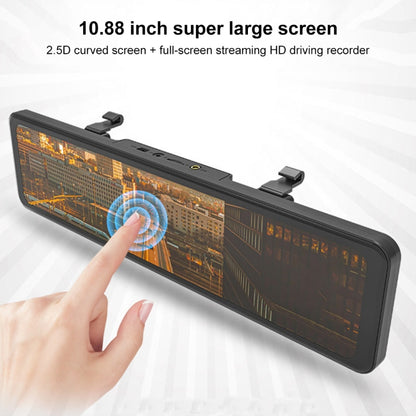 Anytek T300 Ultra HD 1080P 10.88 inch IPS Touch Screen Car DVR Driving Recorder - Car DVRs by Anytek | Online Shopping UK | buy2fix