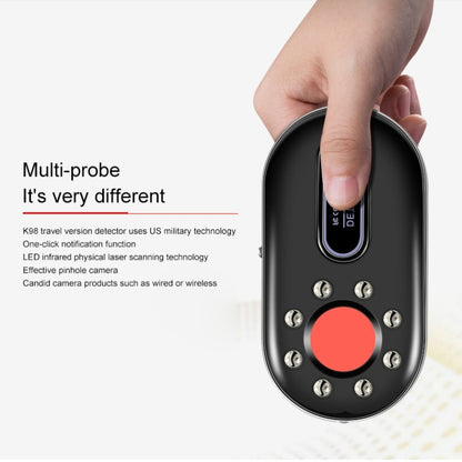 K98 Vibration Security Alarm Anti-theft Detector - Alarm System by buy2fix | Online Shopping UK | buy2fix