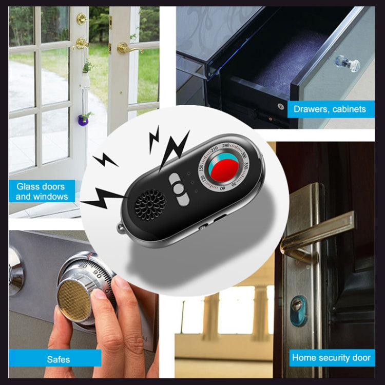 K98 Vibration Security Alarm Anti-theft Detector - Alarm System by buy2fix | Online Shopping UK | buy2fix