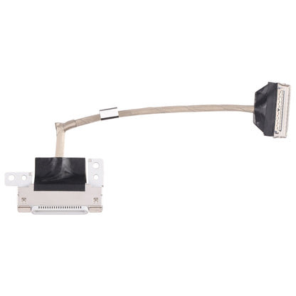 For Microsoft Surface Laptop Go 1943 Charging Port Connector Flex Cable (Silver) by buy2fix