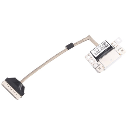For Microsoft Surface Laptop Go 2 2013 Charging Port Connector Flex Cable (Silver) by buy2fix