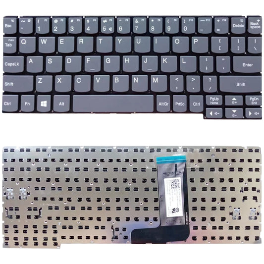 For Lenovo Ideapad D330 D335 D330-10IGM US Version Keyboard (Grey) - Replacement Keyboards by buy2fix | Online Shopping UK | buy2fix