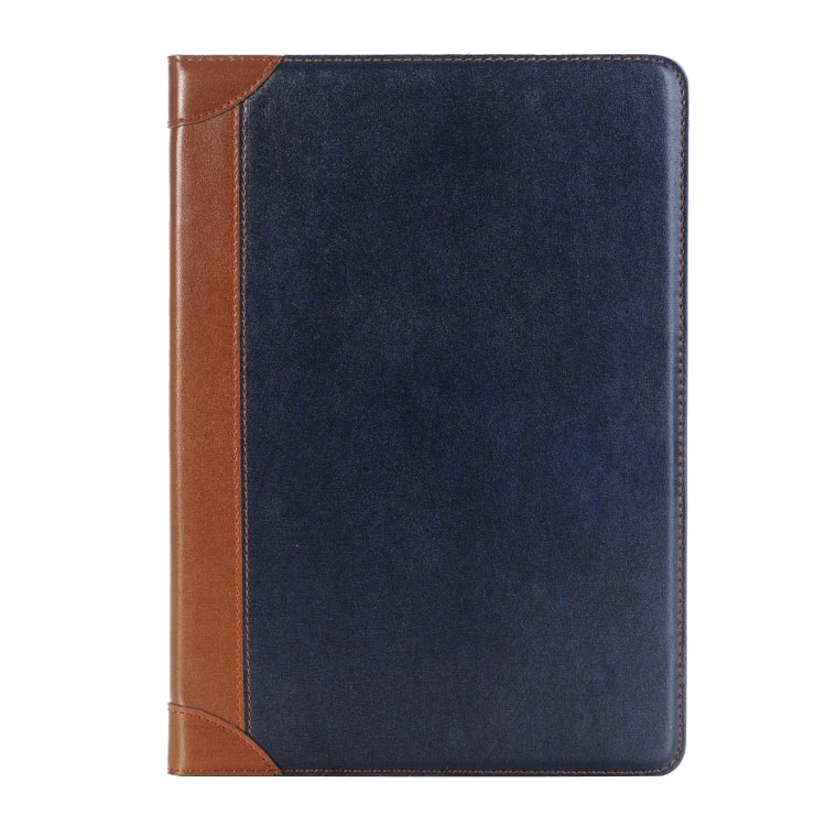 Book Style Polished Surface Horizontal Flip Leather Case with Holder & Card Slots & Wallet for iPad Pro 9.7 inch(Dark Blue) - iPad Pro 9.7 inch Cases by buy2fix | Online Shopping UK | buy2fix