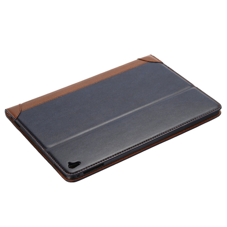 Book Style Polished Surface Horizontal Flip Leather Case with Holder & Card Slots & Wallet for iPad Pro 9.7 inch(Dark Blue) - iPad Pro 9.7 inch Cases by buy2fix | Online Shopping UK | buy2fix
