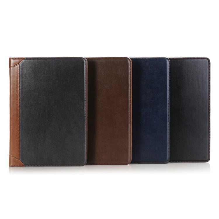 Book Style Polished Surface Horizontal Flip Leather Case with Holder & Card Slots & Wallet for iPad Pro 9.7 inch(Dark Blue) - iPad Pro 9.7 inch Cases by buy2fix | Online Shopping UK | buy2fix